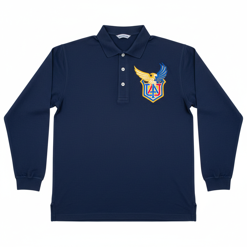 Custom Long Sleeve Polo