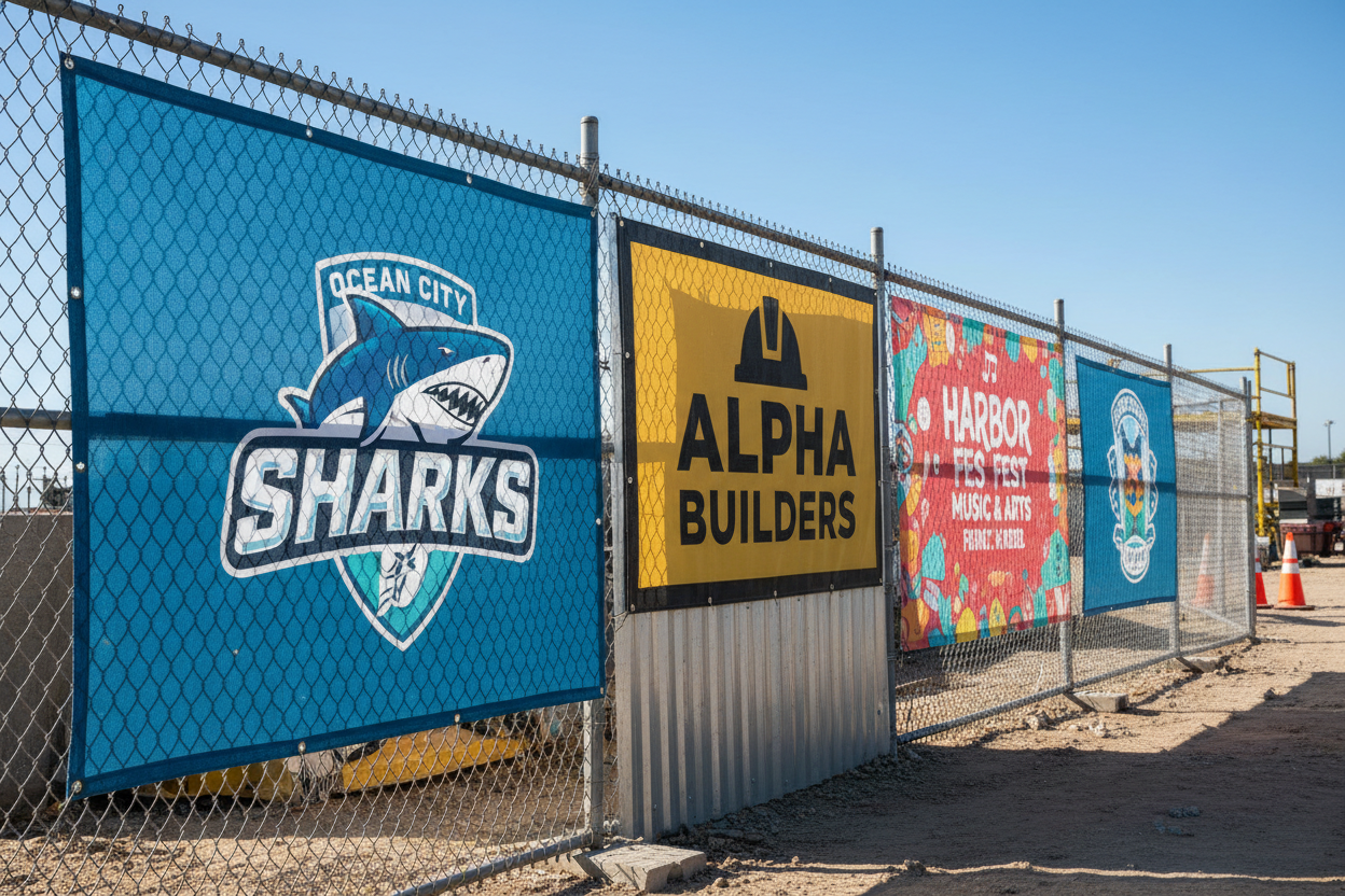 Custom Mesh Banners