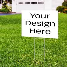 Custom Lawn Sign Single 18x24 | PrintzOnDeck