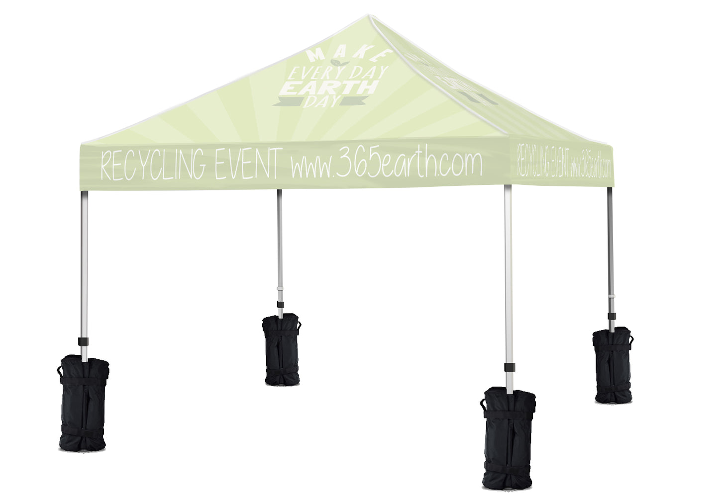 Custom Printed Tent Frame and Canopy | PrintzOnDeck