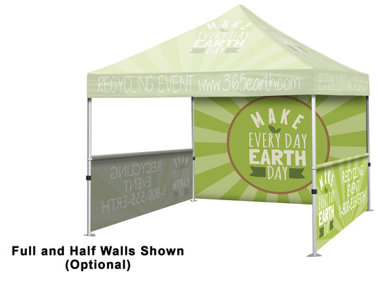 Custom Printed Tent Frame and Canopy | PrintzOnDeck