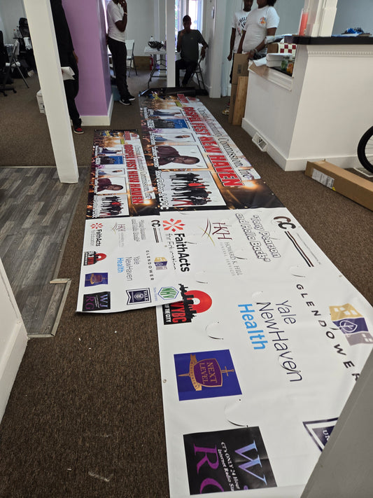 13oz Vinyl Banner | Custom Full-Color Outdoor Signage