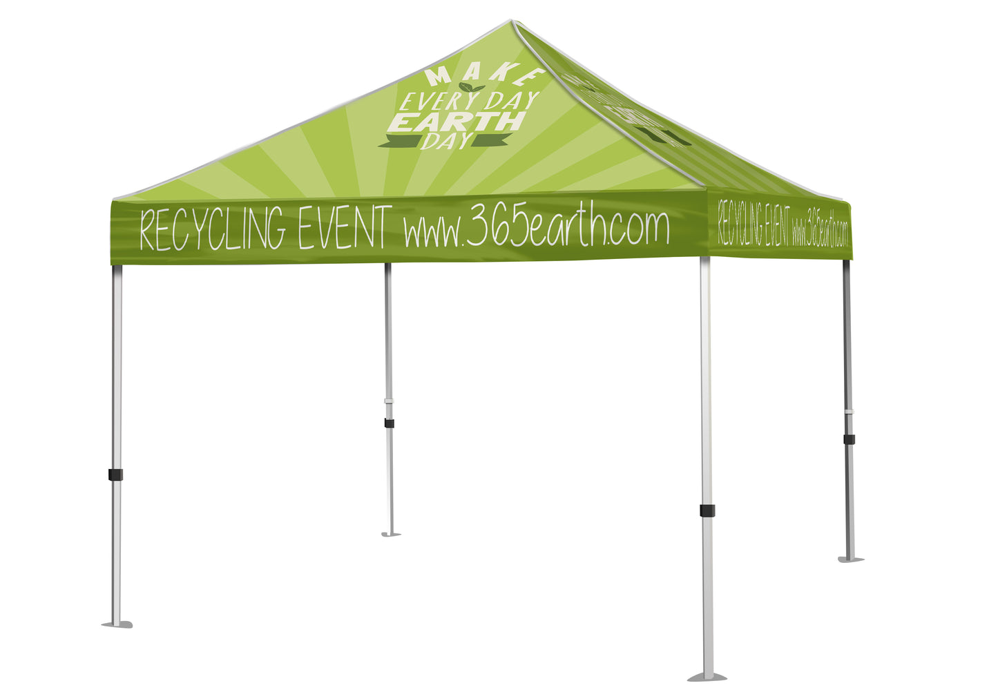 Custom Printed Tent Frame and Canopy | PrintzOnDeck