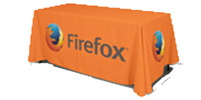 Custom 6-Foot Table Covers for Events | PrintzOnDeck