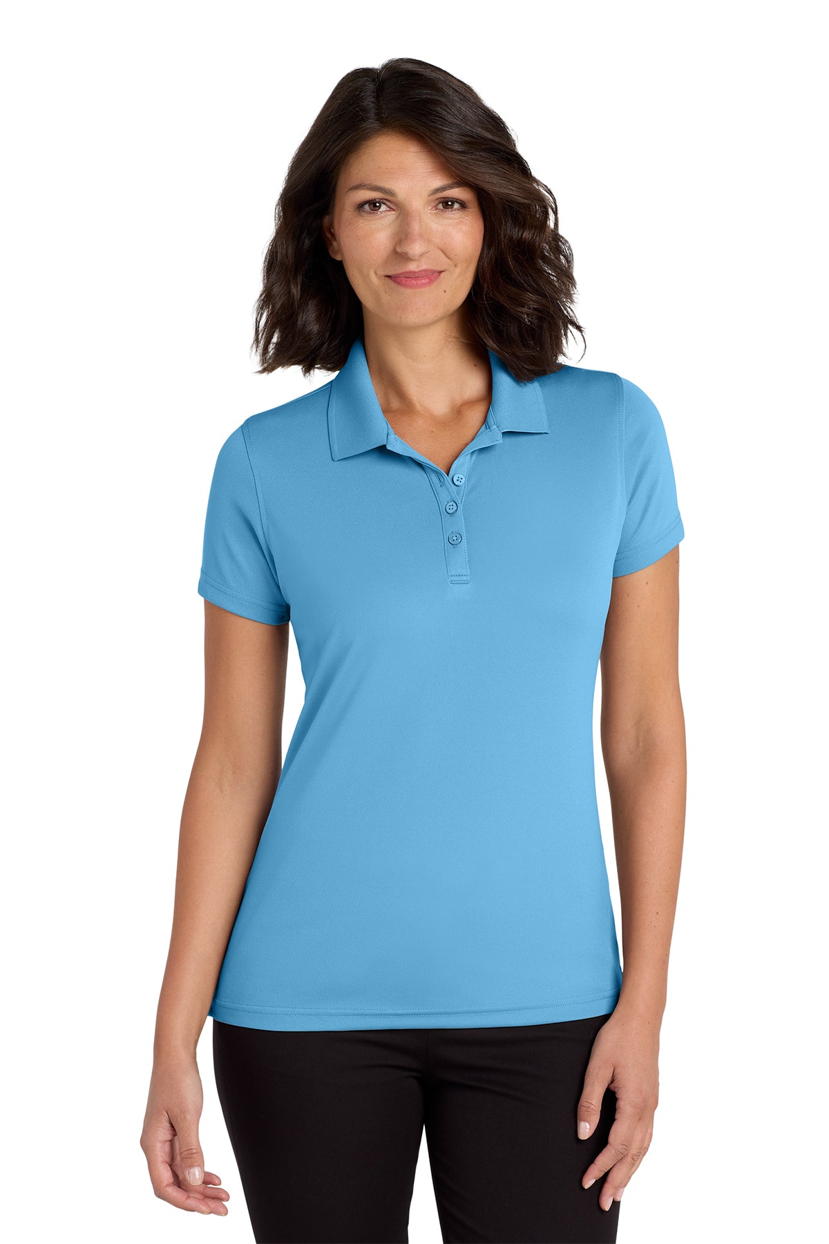 Custom Printed Women's UV Micro-Mesh Polo | PrintzOnDeck