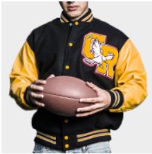 Custom Printed Varsity Jacket | PrintzOnDeck