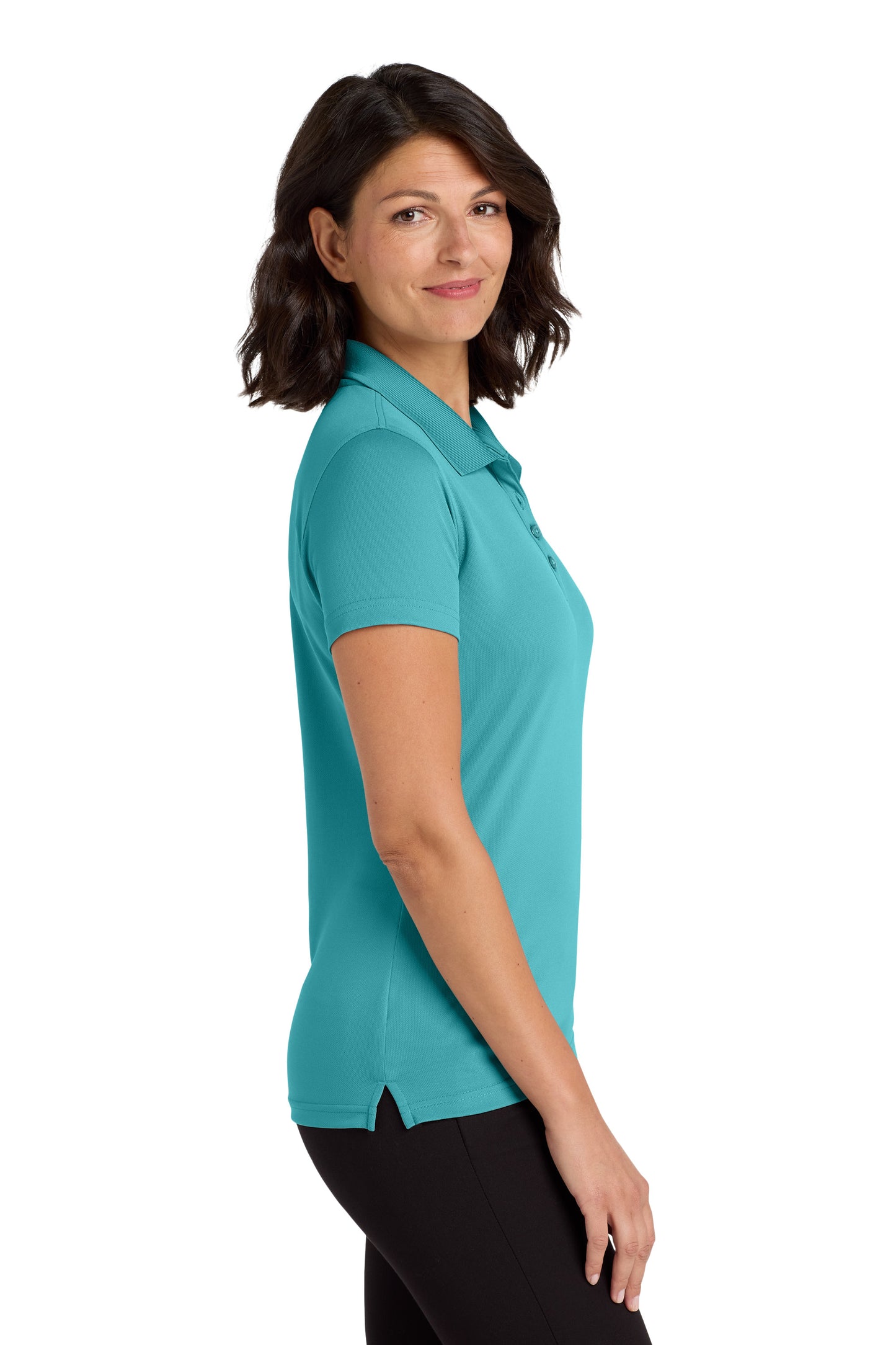 Custom Printed Women's UV Micro-Mesh Polo | PrintzOnDeck