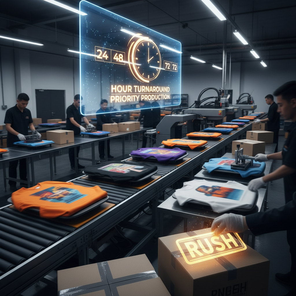Rush Production Add-On | Expedited Order Processing | Priority Turnaround