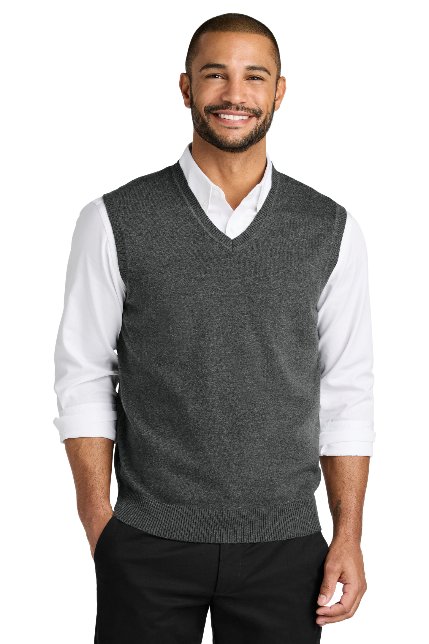 Custom Printed Easy Care Sweater Vest | PrintzOnDeck
