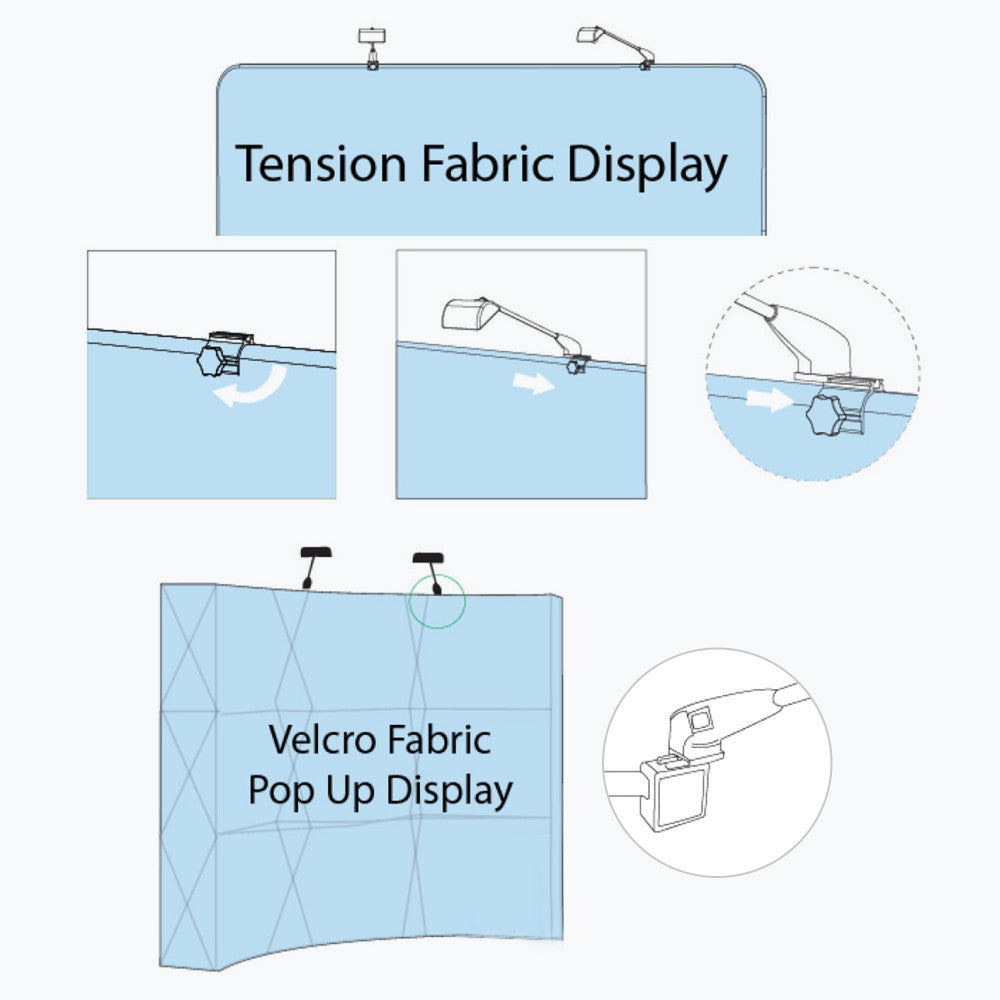 LED Light Trade Show Display | PrintzOnDeck