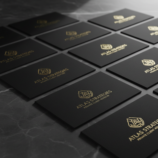 Luxury Business Cards | Foil & Velvet | Premium Finishes