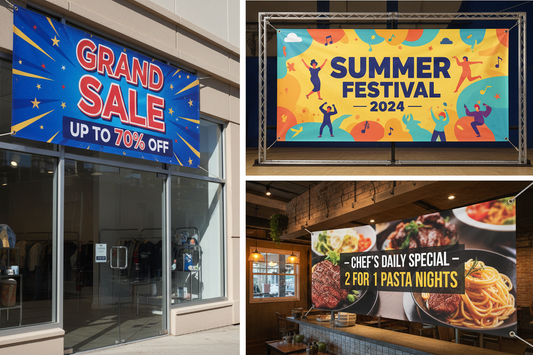 Custom 13oz Vinyl Banners