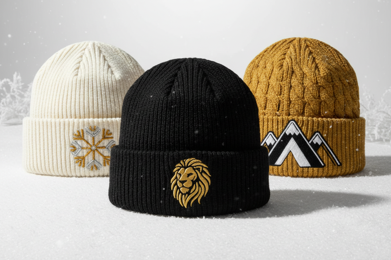 Custom Embroidered Beanies | PrintzOnDeck