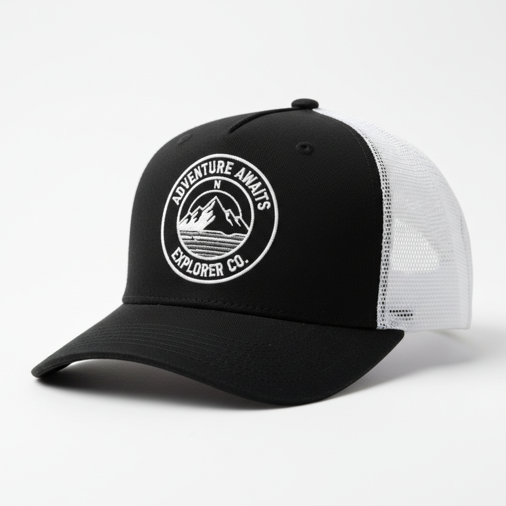 Custom Embroidered Trucker Caps | PrintzOnDeck