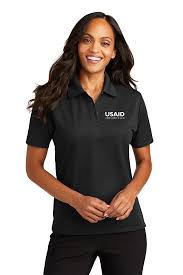 Custom Printed Women's Dry Zone Ottoman Polo | PrintzOnDeck