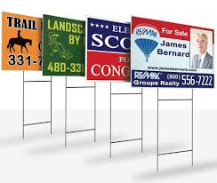 Custom Lawn Signs 18x24 (10 ct) | PrintzOnDeck