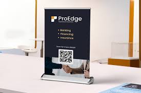 Custom Tabletop Banner Stand 11.5x17.5 | PrintzOnDeck