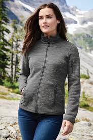 Custom Printed Women's Sweater Fleece Full-Zip | PrintzOnDeck