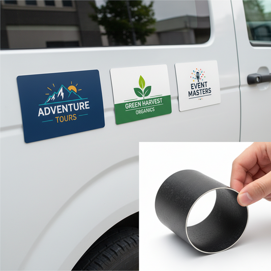 Custom Magnets | Flexible High-Strength Vehicle & Outdoor Magnets | PrintzOnDeck