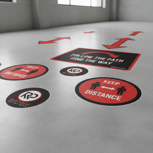 Floor Graphics | Non-Slip Custom Printed Floor Decals | PrintzOnDeck