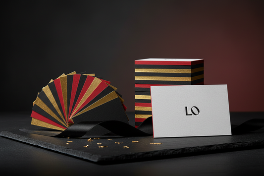Painted Edge Business Cards | Luxury Color Edge Cards | Premium Networking