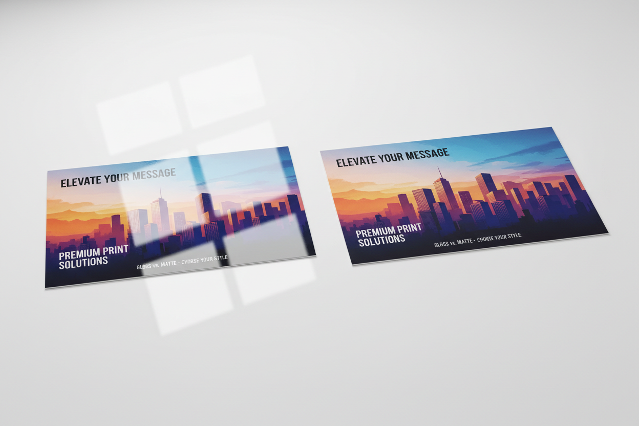 Postcard Upgrade: Premium Stock (Gloss or Matte)
