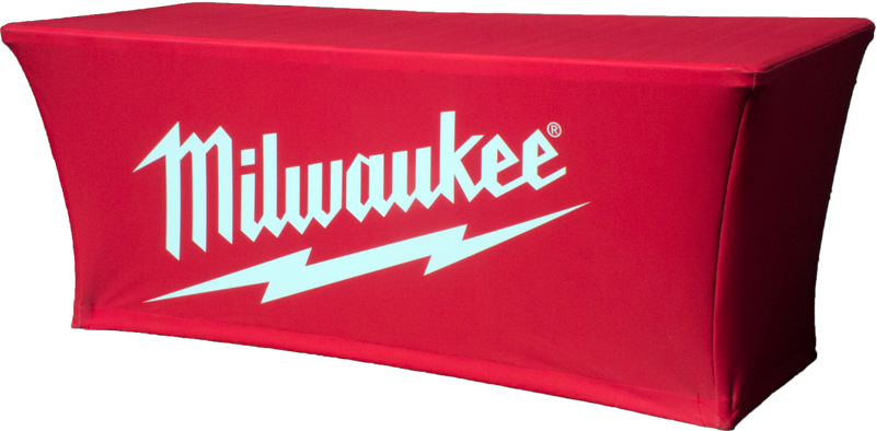 Custom Stretch Table Cover | PrintzOnDeck