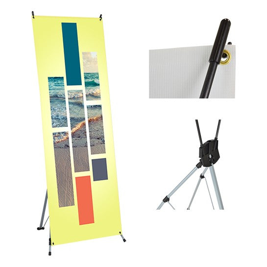 Custom X-Stand Banner 24x63 | PrintzOnDeck